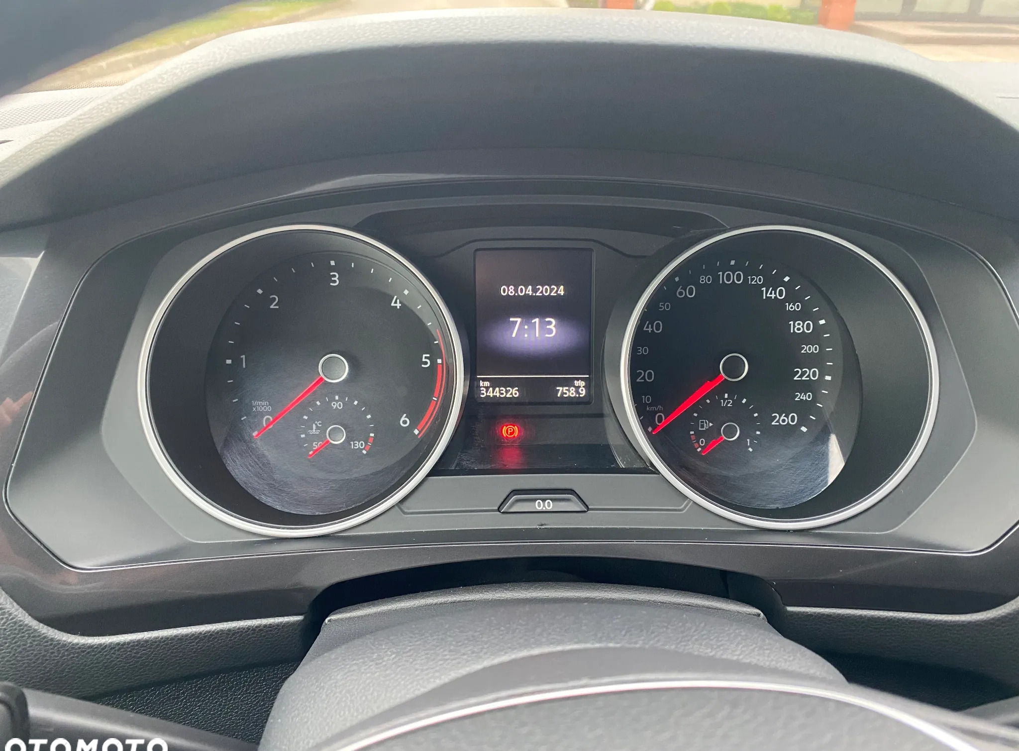 Volkswagen Tiguan cena 64400 przebieg: 344000, rok produkcji 2016 z Olsztyn małe 106
